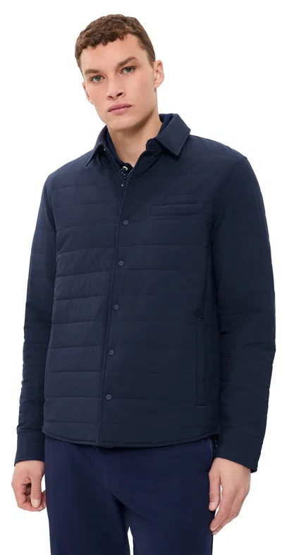 Polo Ralph Lauren Tech Stretch Shirt Jacket Refined Navy In Blue