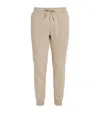 Polo Ralph Lauren Technical Double-knit Sweatpants In Beige