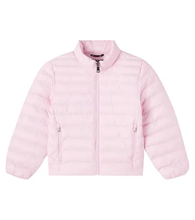 Polo Ralph Lauren Kids' Technical Puffer Jacket In Pink