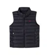 Polo Ralph Lauren Technical Puffer Vest In Blue