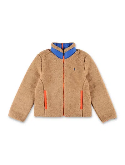 Polo Ralph Lauren Kid - P-layer 2 Reversible Mockneck Jacket In Rot
