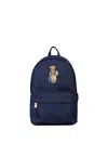 Polo Ralph Lauren Teddy Bear-embroidered Backpack In Blue