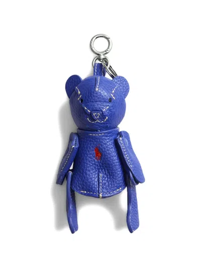 Polo Ralph Lauren Teddy Keyring In Blue