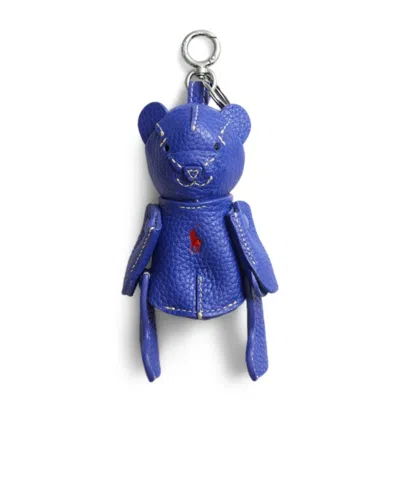 Polo Ralph Lauren Teddy Keyring In Pattern
