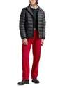 Polo Ralph Lauren Big & Tall Terra Pony Logo Recycled Nylon Puffer Jacket In Black In Black