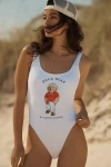 Polo Ralph Lauren Casual Teddy Bear Terry Finish One-piece In White
