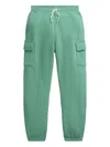 Polo Ralph Lauren Terry Cargo Pants In Green