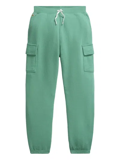 Polo Ralph Lauren Kids' Terry Cargo Pants In Green