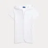 Polo Ralph Lauren Terry Hooded Cover-up In White
