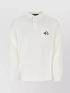 POLO RALPH LAUREN TERRY SHIRT WITH SIDE SLITS AND CHEST POCKET