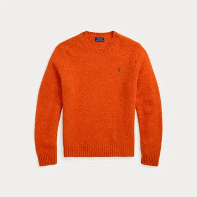 Polo Ralph Lauren Textured Crewneck Jumper In Red