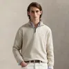 Polo Ralph Lauren Textured Double-knit Pullover In Expedition Dune Heather