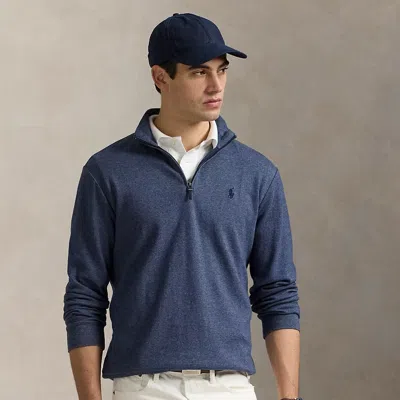 POLO RALPH LAUREN TEXTURED DOUBLE-KNIT PULLOVER