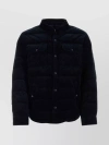 Polo Ralph Lauren Buttoned Padded Shirt Jacket In Blue