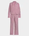 Polo Ralph Lauren The Bailey Cotton Poplin Pajama Set In Pink