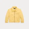 Polo Ralph Lauren Kids' The Bayport Cotton Chino Jacket In Corn Yellow
