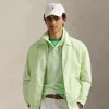 Polo Ralph Lauren The Bayport Mineral-dyed Poplin Jacket In Leaf