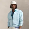 Polo Ralph Lauren The Bayport Mineral-dyed Poplin Jacket In Sky