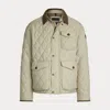 Polo Ralph Lauren The Beaton Water Repellent Quilted Jacket In Stoneware Grey