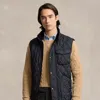 Polo Ralph Lauren The Beaton Quilted Utility Gilet In Black