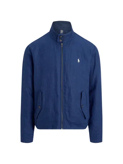 Polo Ralph Lauren The Bedford Zip-up Jacket In Blue