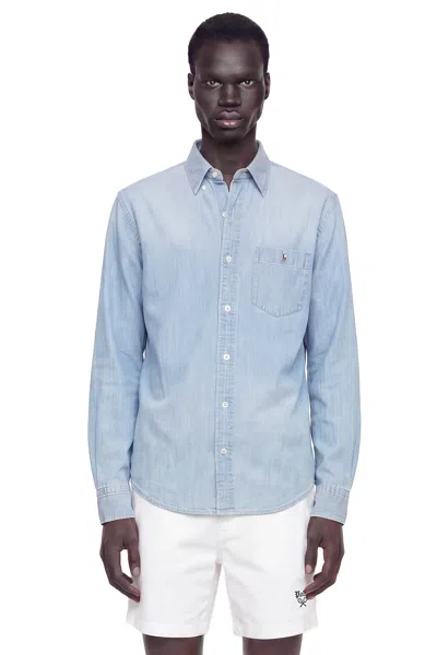 Polo Ralph Lauren The Big Denim Shirt In Blue