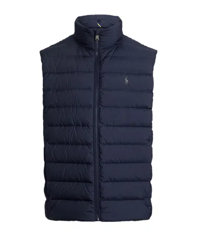 Polo Ralph Lauren The Colden Packable Down Vest In Blue