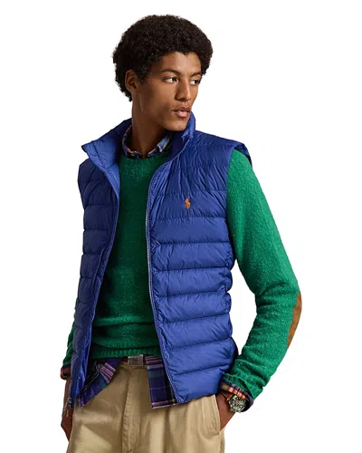 Polo Ralph Lauren The Colden Packable Down Vest In Blue