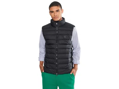 Polo Ralph Lauren The Colden Packable Down Vest Men's Vest Polo Black: Md, Down/polyester