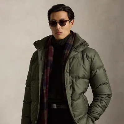 Polo Ralph Lauren The Decker Matte Down Coat In Ranger Green
