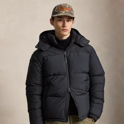 Polo Ralph Lauren The Decker Matte Down Jacket In Polo Black