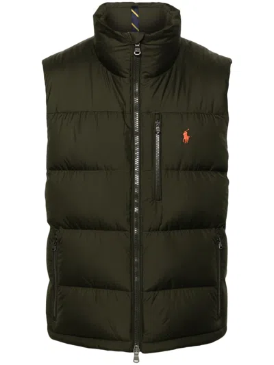 Polo Ralph Lauren Doudoune Sans Manches In Green