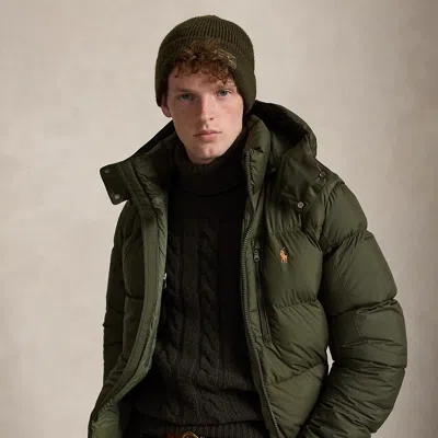 Polo Ralph Lauren The Gorham Down Jacket In Company Olive In Multi