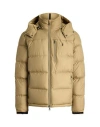 Polo Ralph Lauren The Gorham Down Jacket In Beige