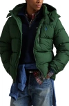 Polo Ralph Lauren The Gorham Down Jacket With Removable Hood In Green