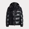Polo Ralph Lauren The Gorham Glossed Down Jacket In Black