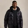 Polo Ralph Lauren The Gorham Glossed Down Jacket In Polo Black Glossy