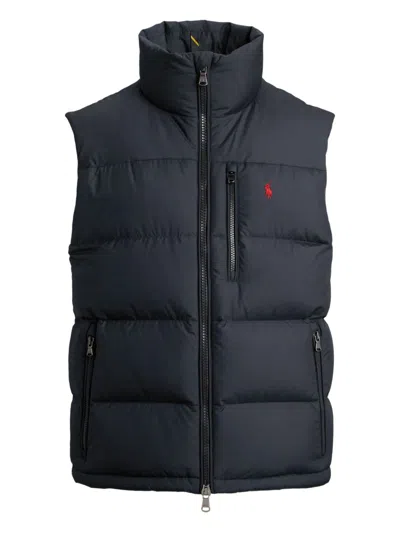 Polo Ralph Lauren The Gorham Padded Vest In Black