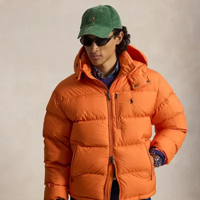 Polo Ralph Lauren The Gorham Relaxed Fit Down Jacket In Coastal Orange