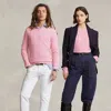 Polo Ralph Lauren The Iconic Cable-knit Cashmere Sweater In Dusty Carmel Pink