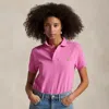 Polo Ralph Lauren Classic Fit Mesh Polo Shirt In Dalia Pink