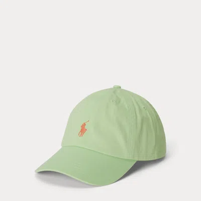 Polo Ralph Lauren The Iconic Cotton Chino Ball Cap In Cruise Lime In Green