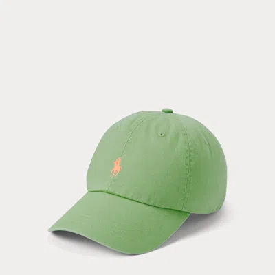 Polo Ralph Lauren The Iconic Cotton Chino Ball Cap In Outback Green