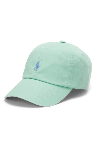 Polo Ralph Lauren The Iconic Cotton Chino Baseball Cap In Blue