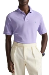 Polo Ralph Lauren The Iconic Cotton Mesh Polo In Purple