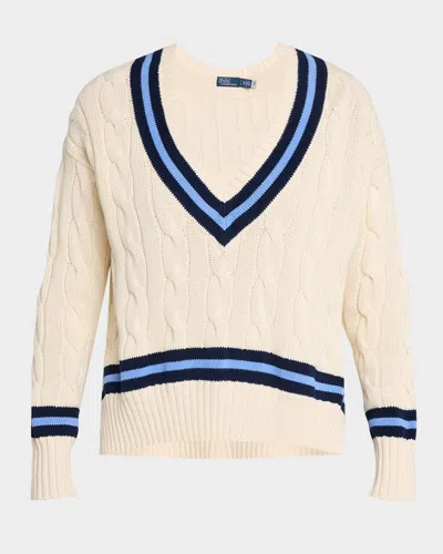 POLO RALPH LAUREN THE ICONIC CRICKET SWEATER