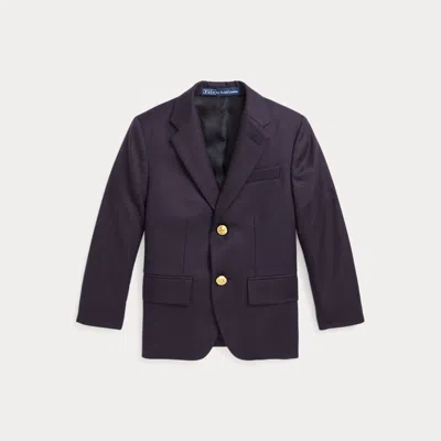 Polo Ralph Lauren Kids' The Iconic Doeskin Blazer In Navy