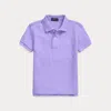Polo Ralph Lauren Kids' The Iconic Mesh Polo Shirt In Cactus Purple