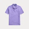 Polo Ralph Lauren Kids' The Iconic Mesh Polo Shirt In Cactus Purple