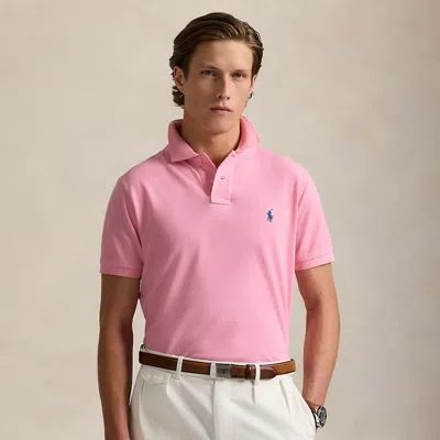 Polo Ralph Lauren The Iconic Mesh Polo Shirt In Pink